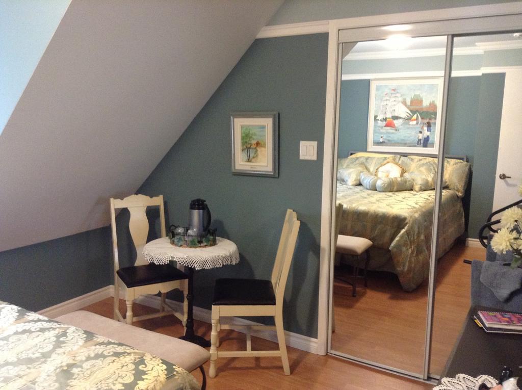 Douces Evasions Bed and Breakfast Saint-Anselme Rum bild